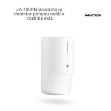 JA-180PB Bezdrôtový detektor pohybu osôb a rozbitia skla